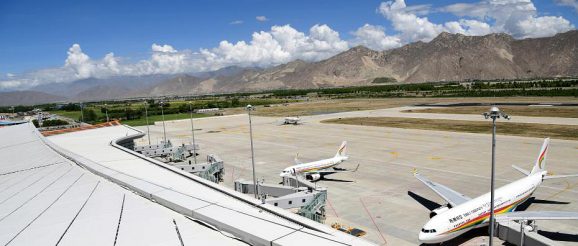 Terminal terbesar Tibet dibuka untuk operasi di Bandara Lhasa Gonggar Terminal terbesar Tibet dibuka untuk operasi di Bandara Lhasa Gonggar
